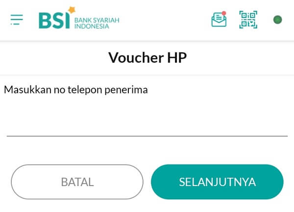 Cara Beli Pulsa HP Di BSI Mobile Dan Biaya Adminnya